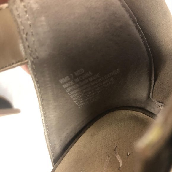 Tan Women Simply Vera Wang Open Toe Ankle Strap H - Picture 3 of 9